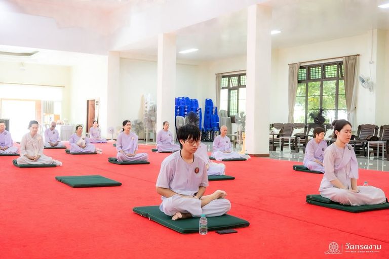 ภาพปฏิบัติธรรมประจำวันที่ 12 สิงหาคม 2569