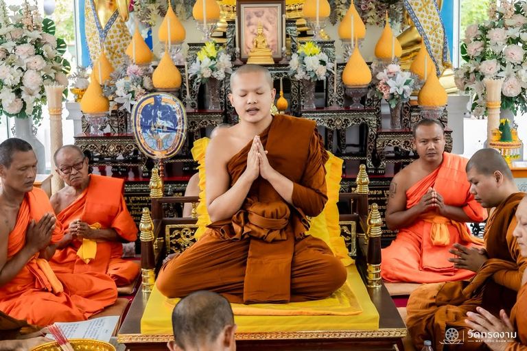 ༺๏🪷 ภาพลงอุโบสถพระปาฏิโมกข์ 🪷๏༻