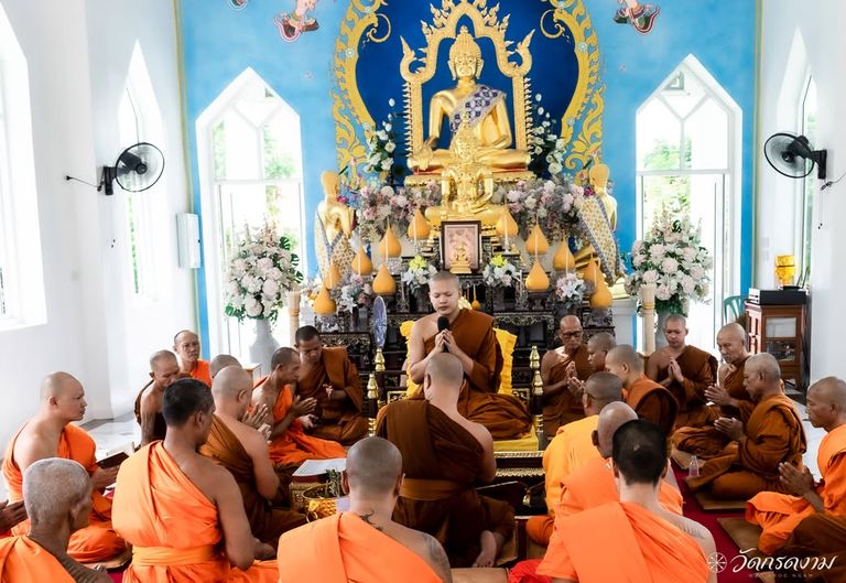 ༺๏🪷 ภาพลงอุโบสถพระปาฏิโมกข์ 🪷๏༻