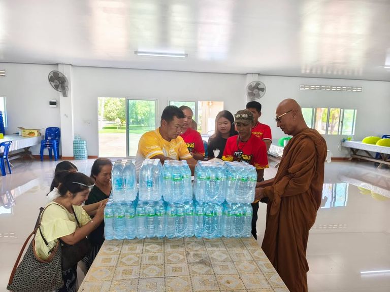 อนุโมทนาบุญกับบริษัททรัพย์ทองดี พร้อมด้วยคณะกัลยาณมิตรและญาติธรรม
